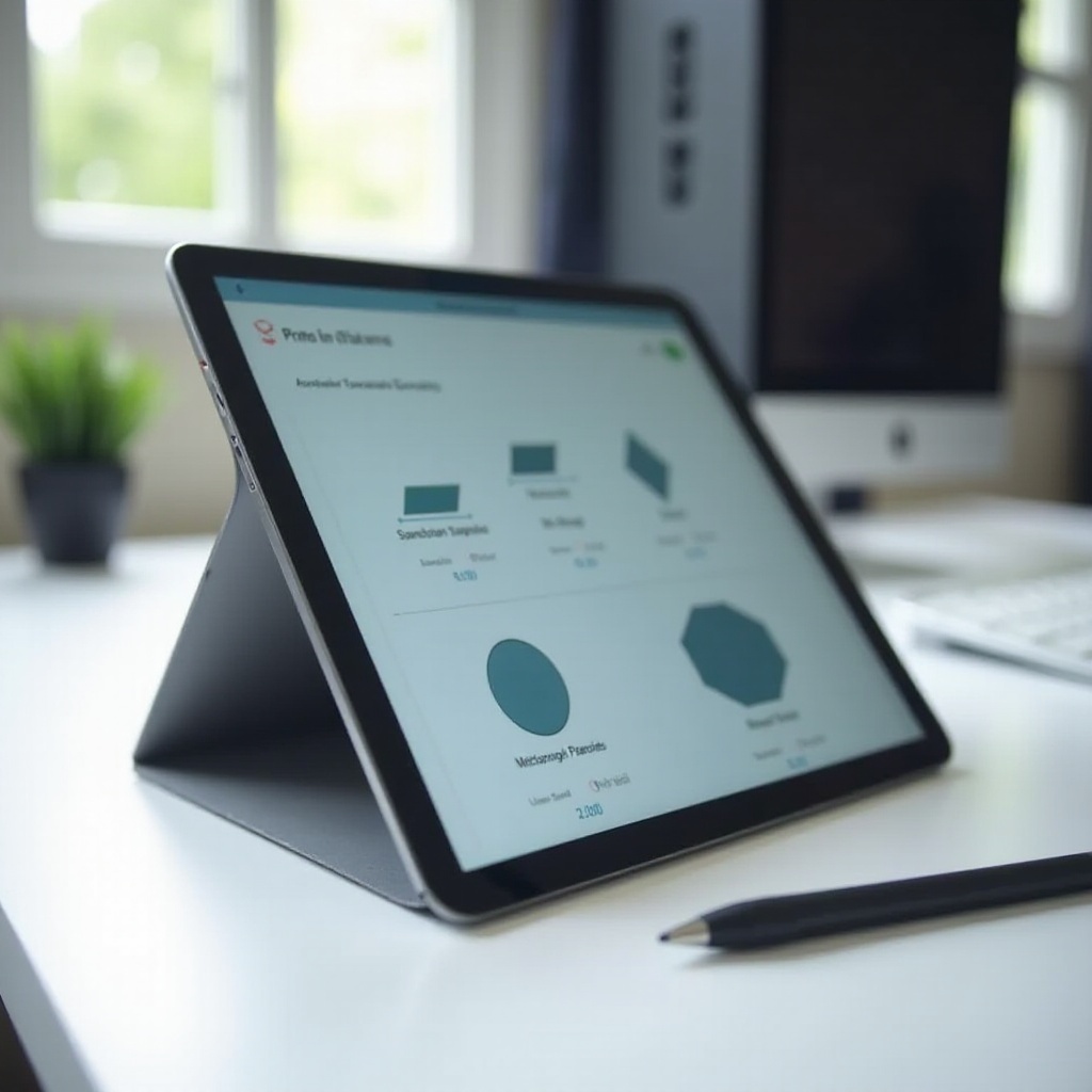 Plugin per trovare l'area del tablet