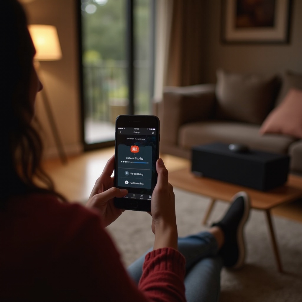 wie man einen JBL-Lautsprecher mit dem iPhone verbindet