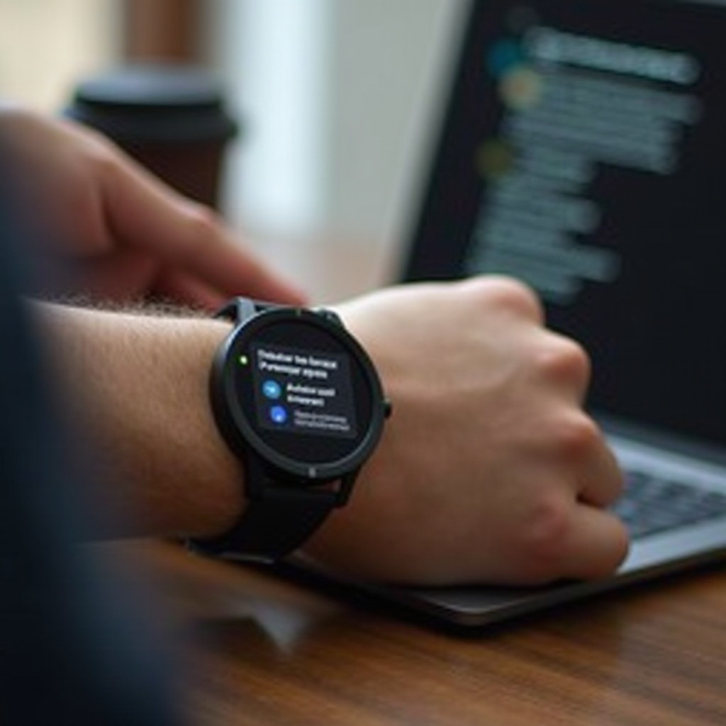 jak wysłać wiadomość na smartwatchu