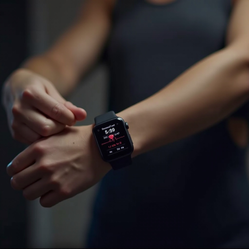 wie man die Herzfrequenz mit einer Smartwatch misst