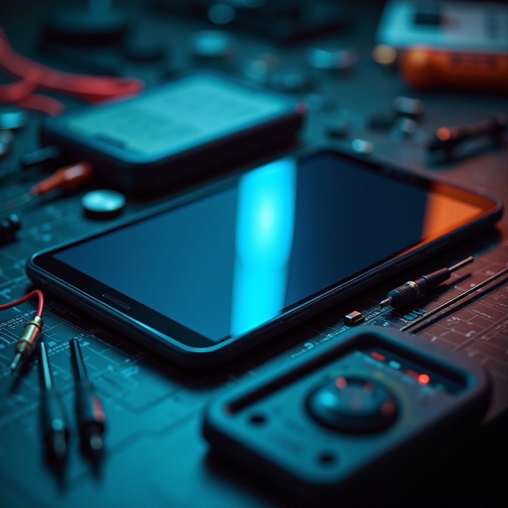 Tablet s Androidem se nezapíná