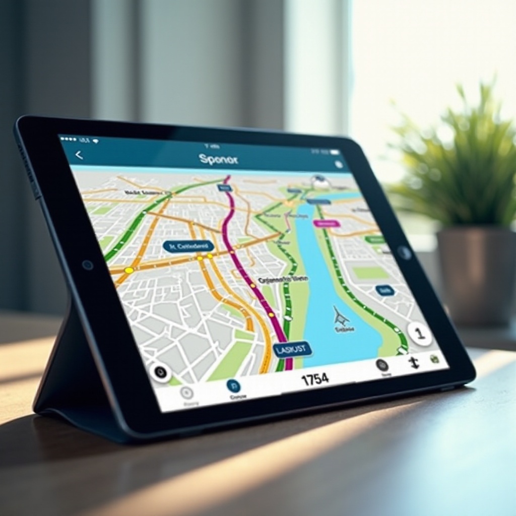 gps систем у ipad-у