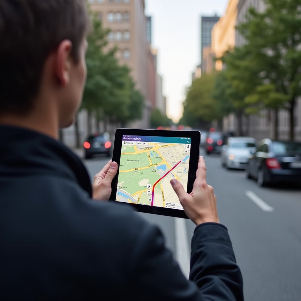 iPad GPS-System