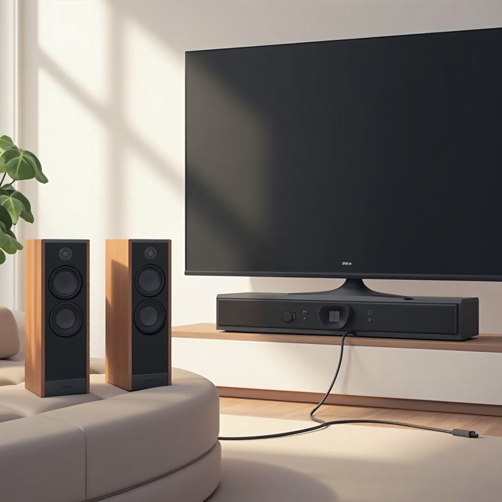 jak připojit reproduktory k televizi s AUX