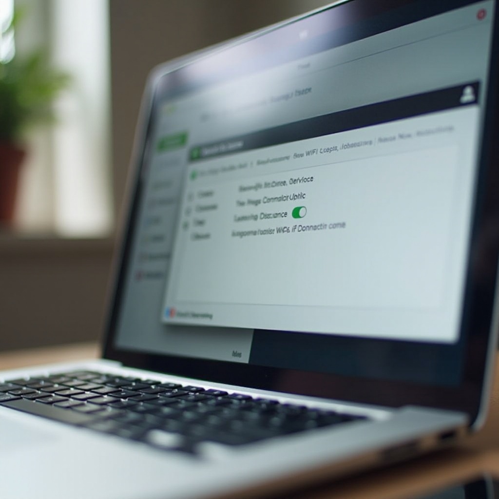 wifi na macbooku se pořád odpojuje