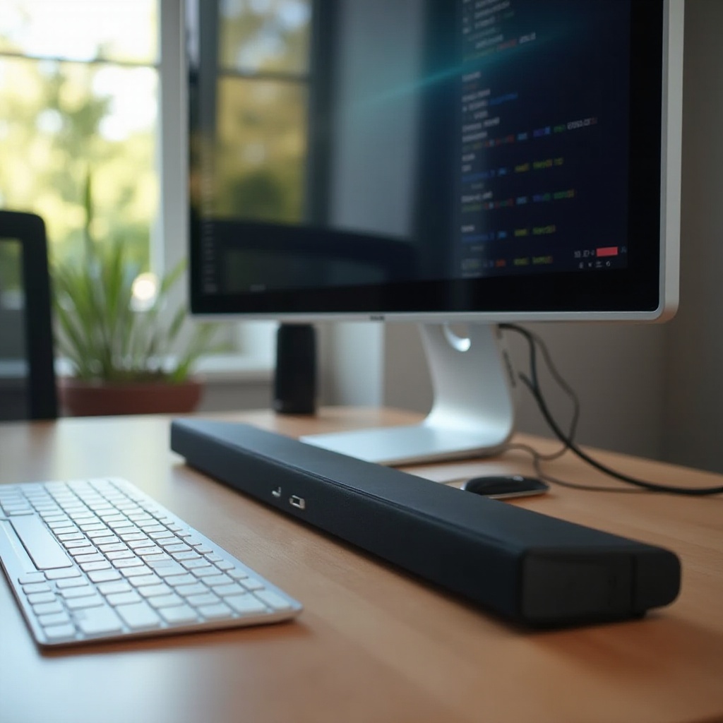 soundbar do głośników komputerowych