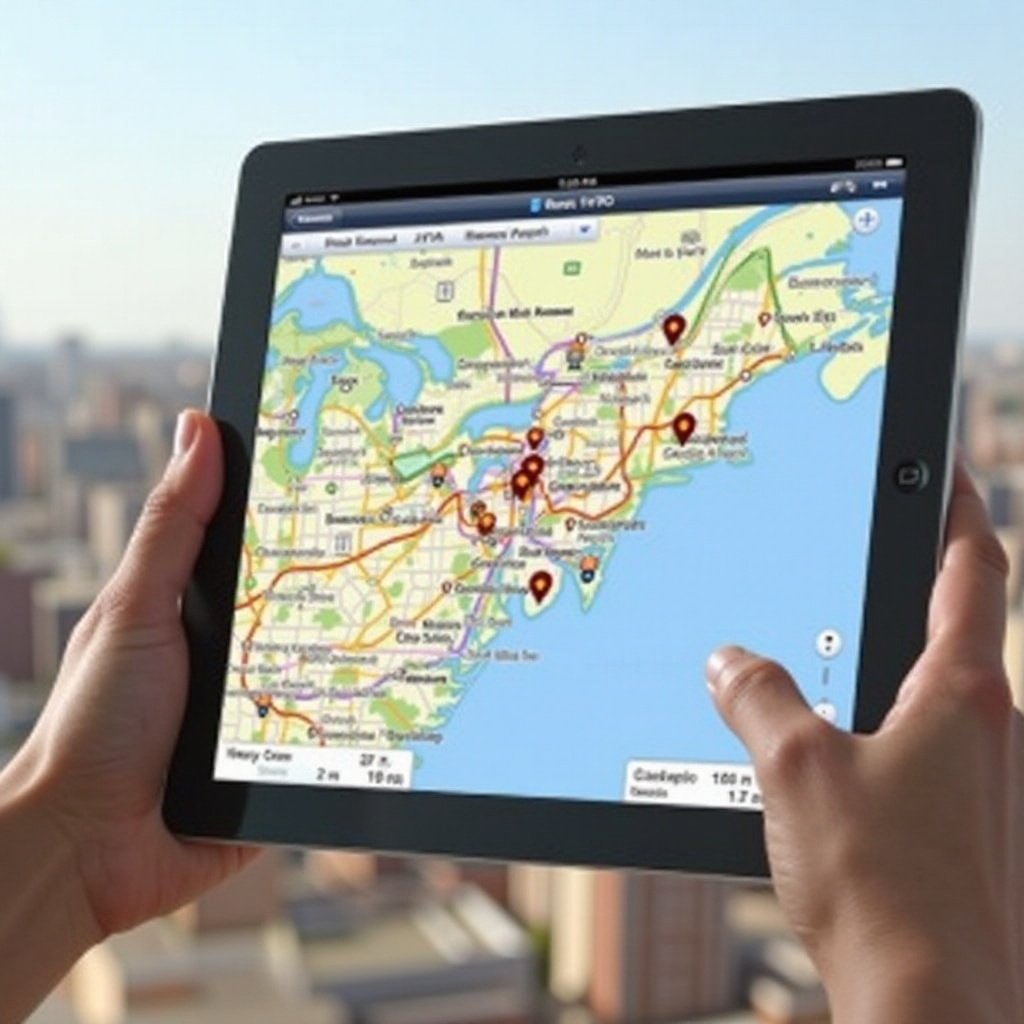 system gps w ipadzie