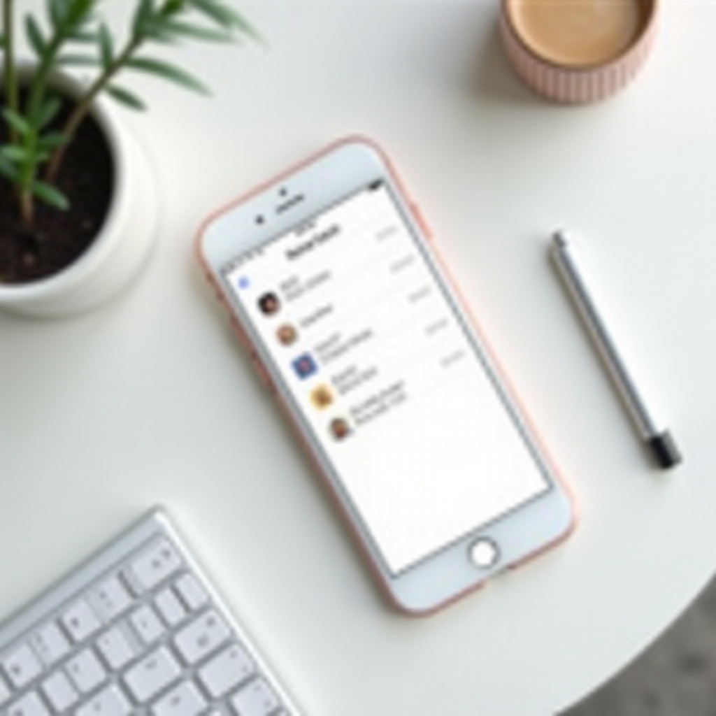 Kontakte auf iPhone versteckt